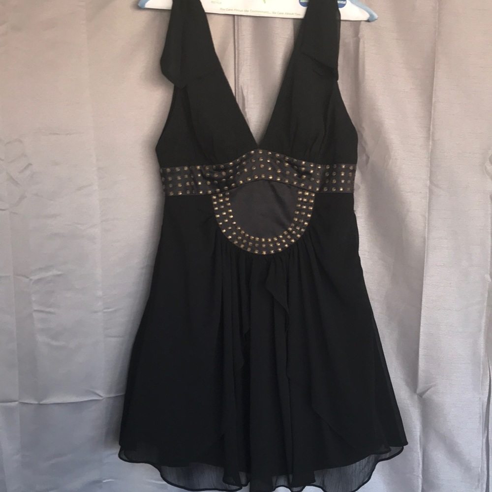 BCBG BLACK MINI DRESS